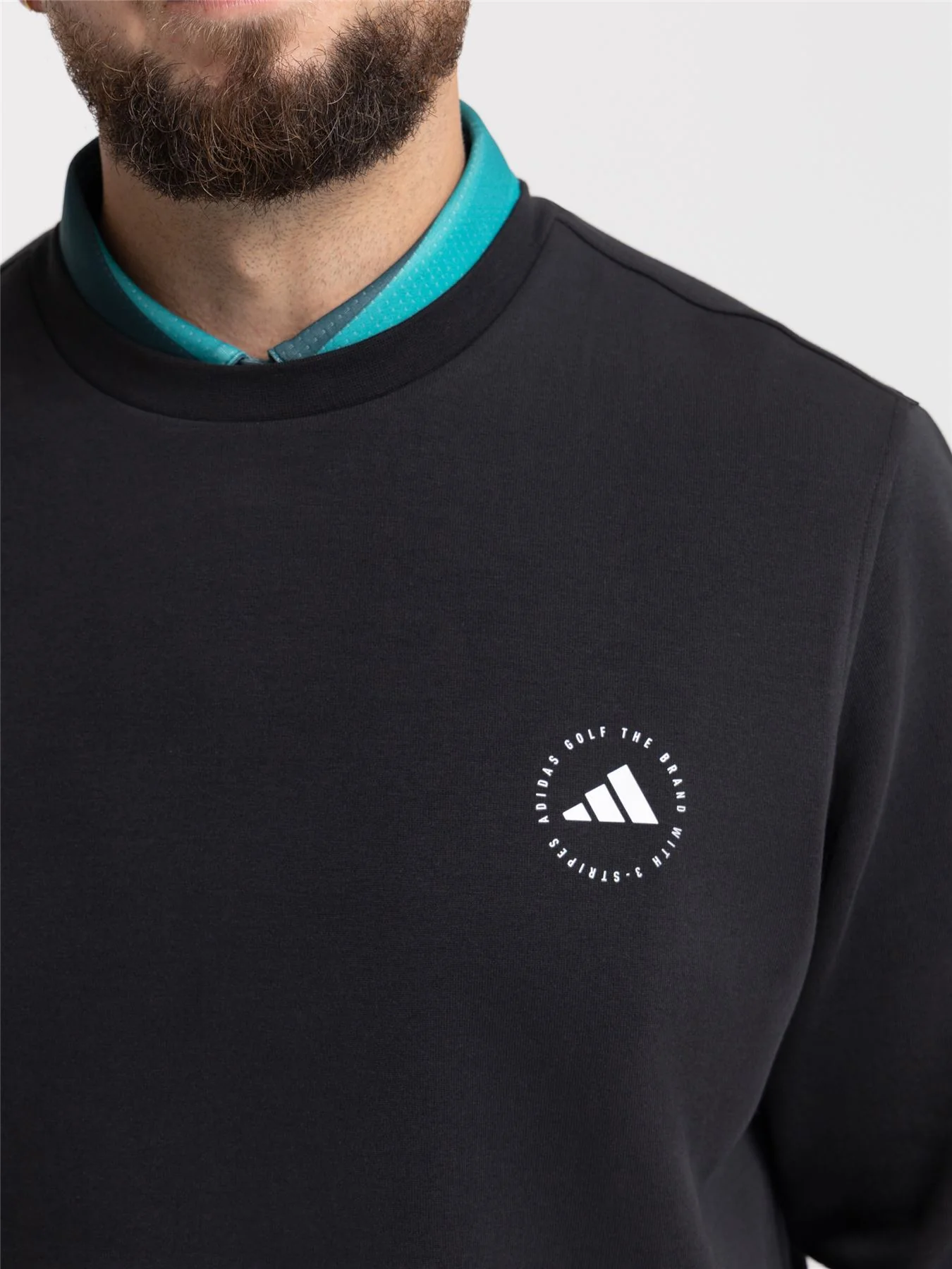 Core Crew Neck Regular Fit Sweatshirt Black - Image 5