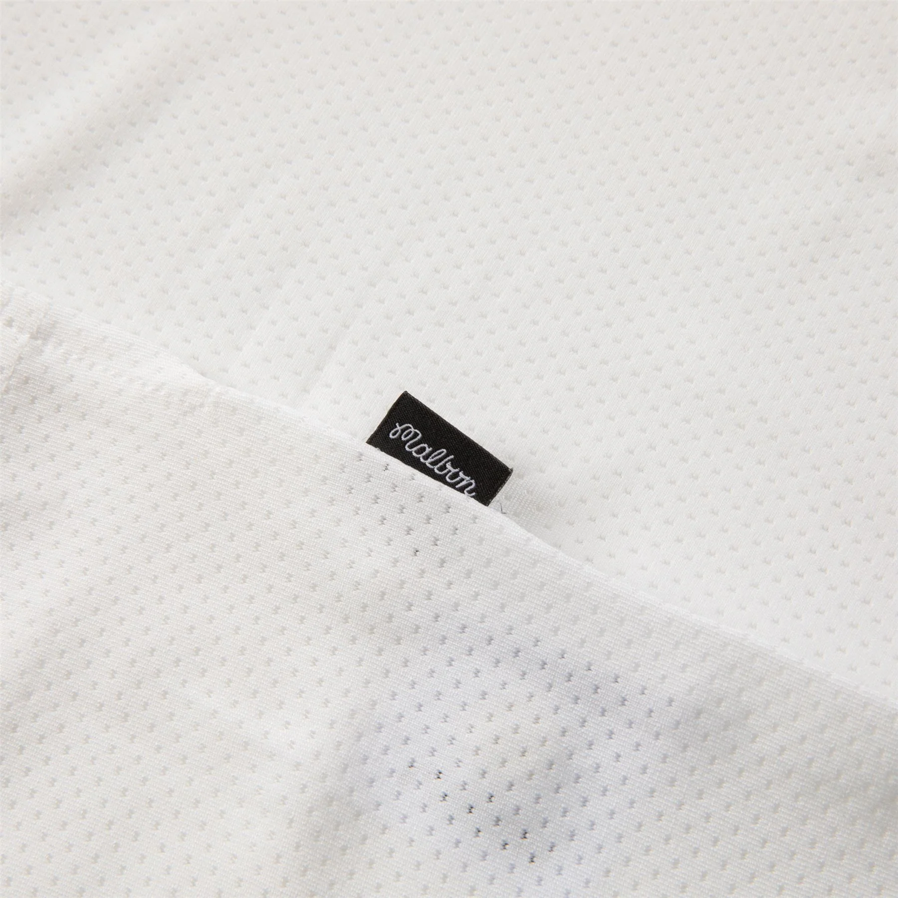 Evergreen Raglan Sleeve Mesh Polo White - Image 5