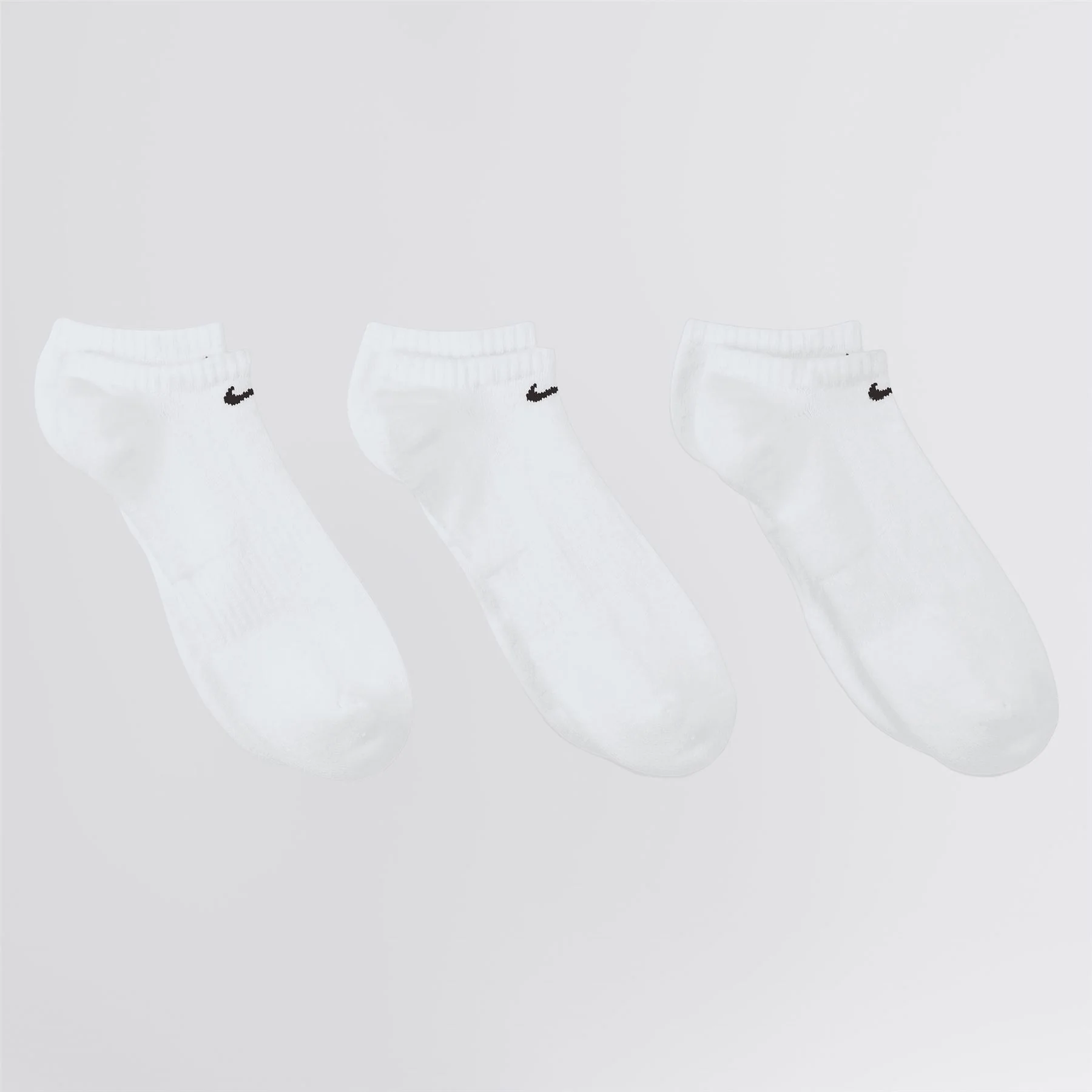 Everyday Cushioned Ankle Socks White/Black - Image 4