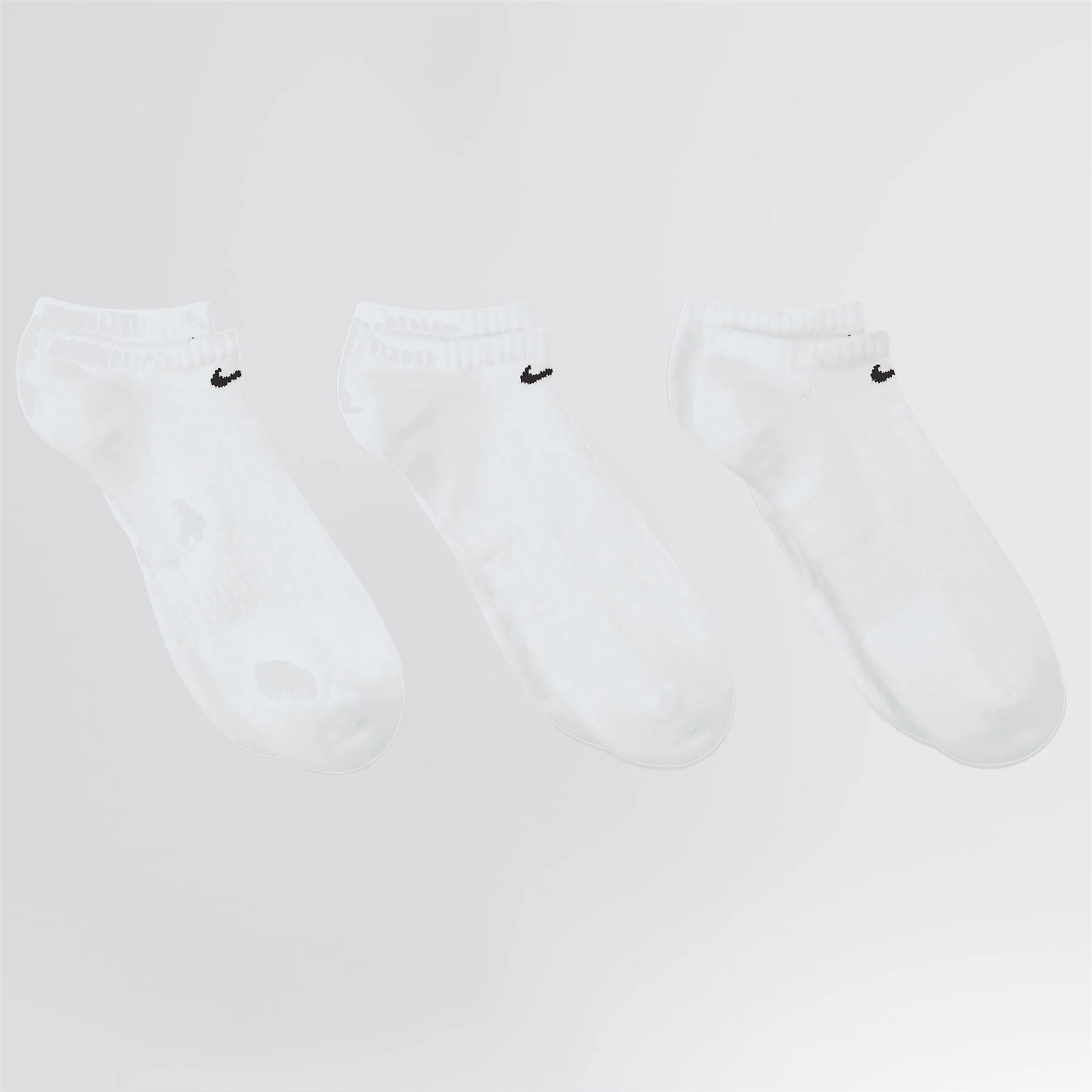 Everyday Cushioned Ankle Socks White/Black - Image 5