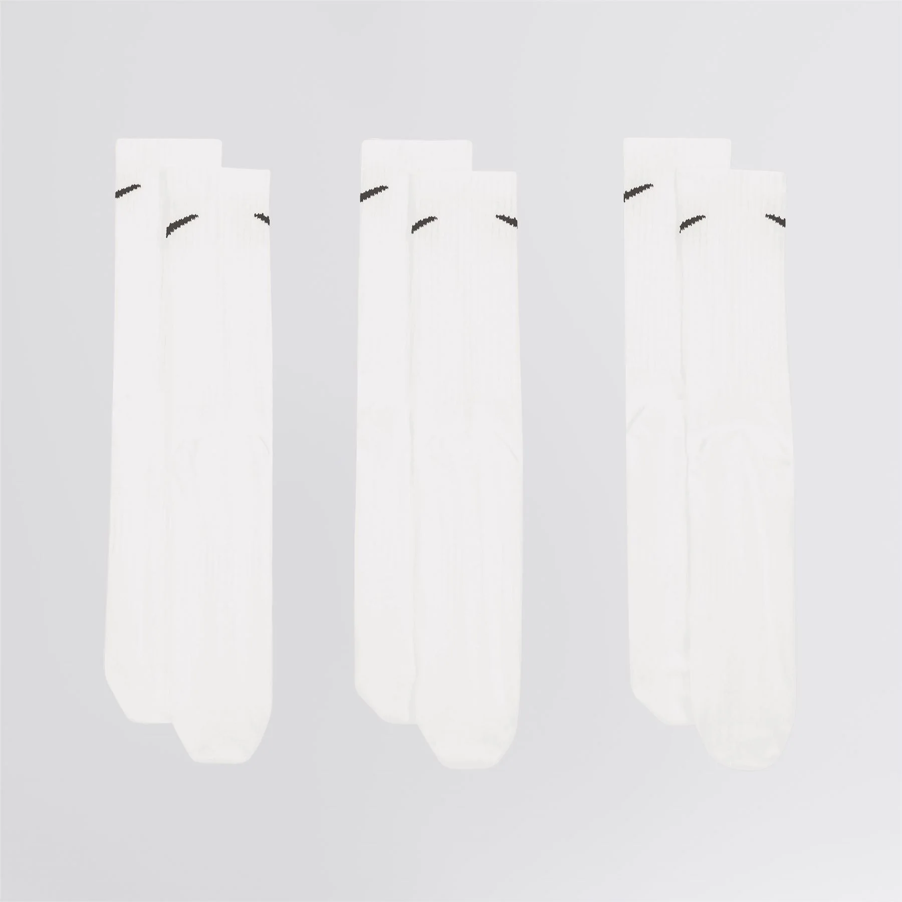 Everyday Lightweight Socks White/Black - Image 4