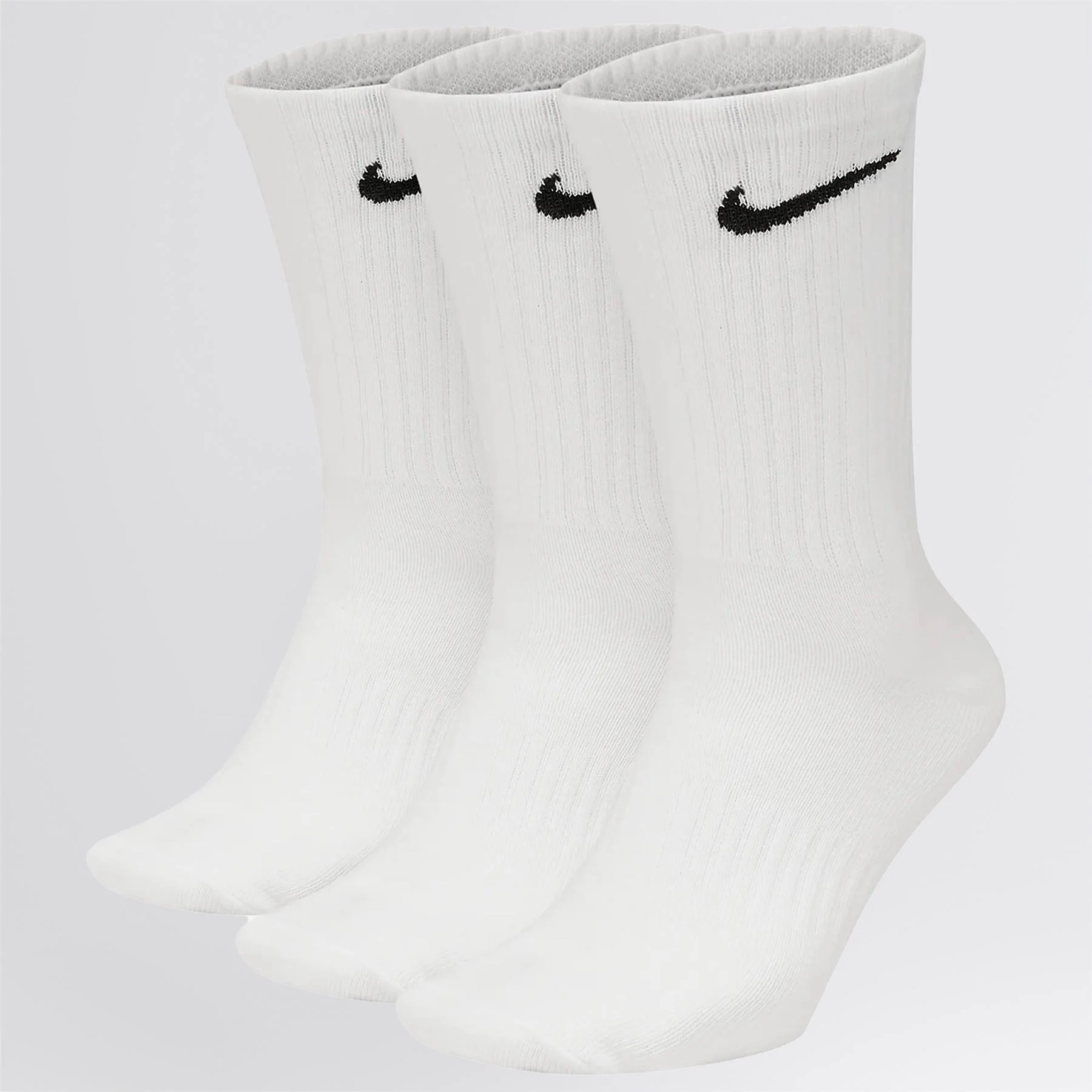 Everyday Lightweight Socks White/Black - Image 6