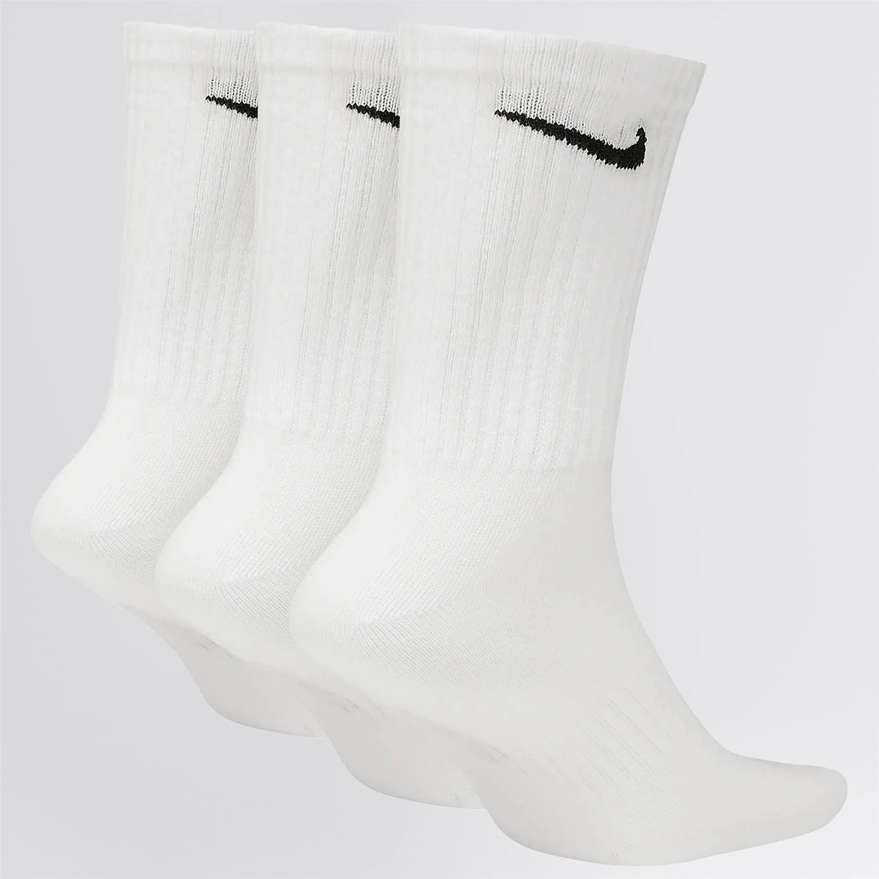 Everyday Lightweight Socks White/Black - Image 7
