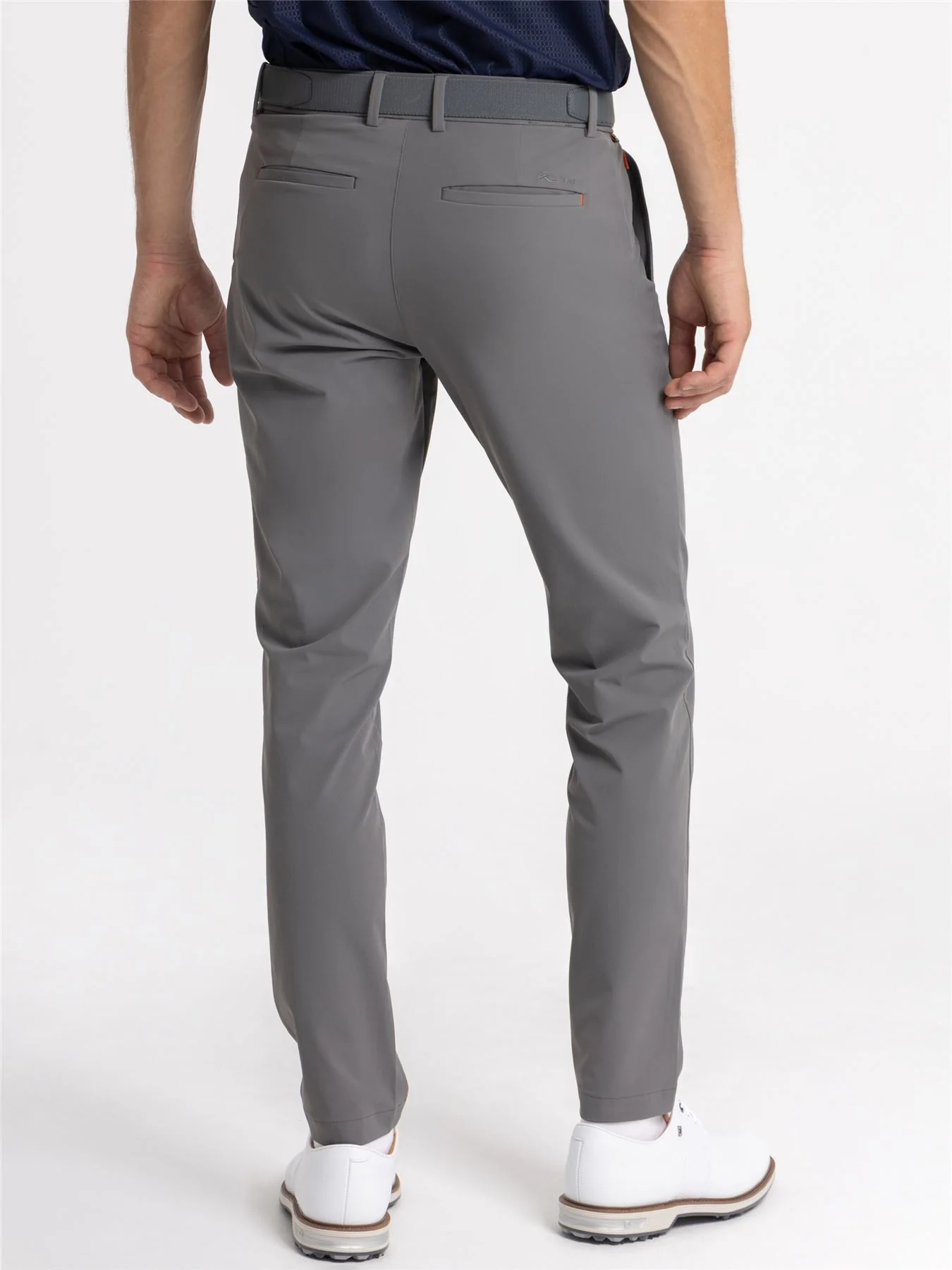 Iver Tailored Fit Trousers Steel Grey - Image 4