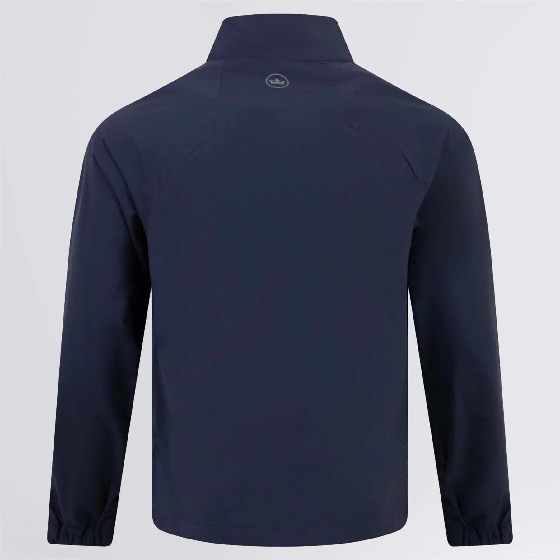 Shield Half Zip Rain Shell Classic Fit Waterproof Jacket Navy - Image 10