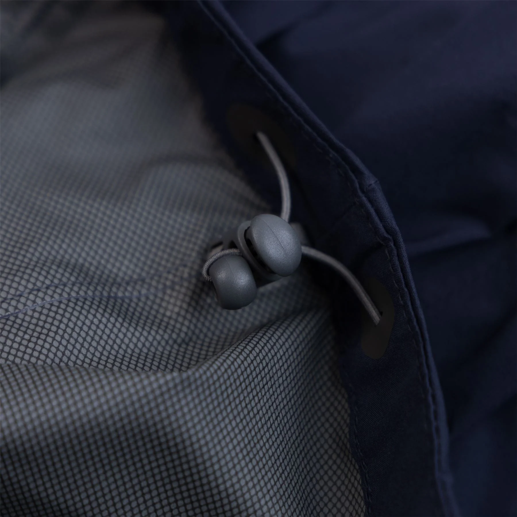 Shield Half Zip Rain Shell Classic Fit Waterproof Jacket Navy - Image 3