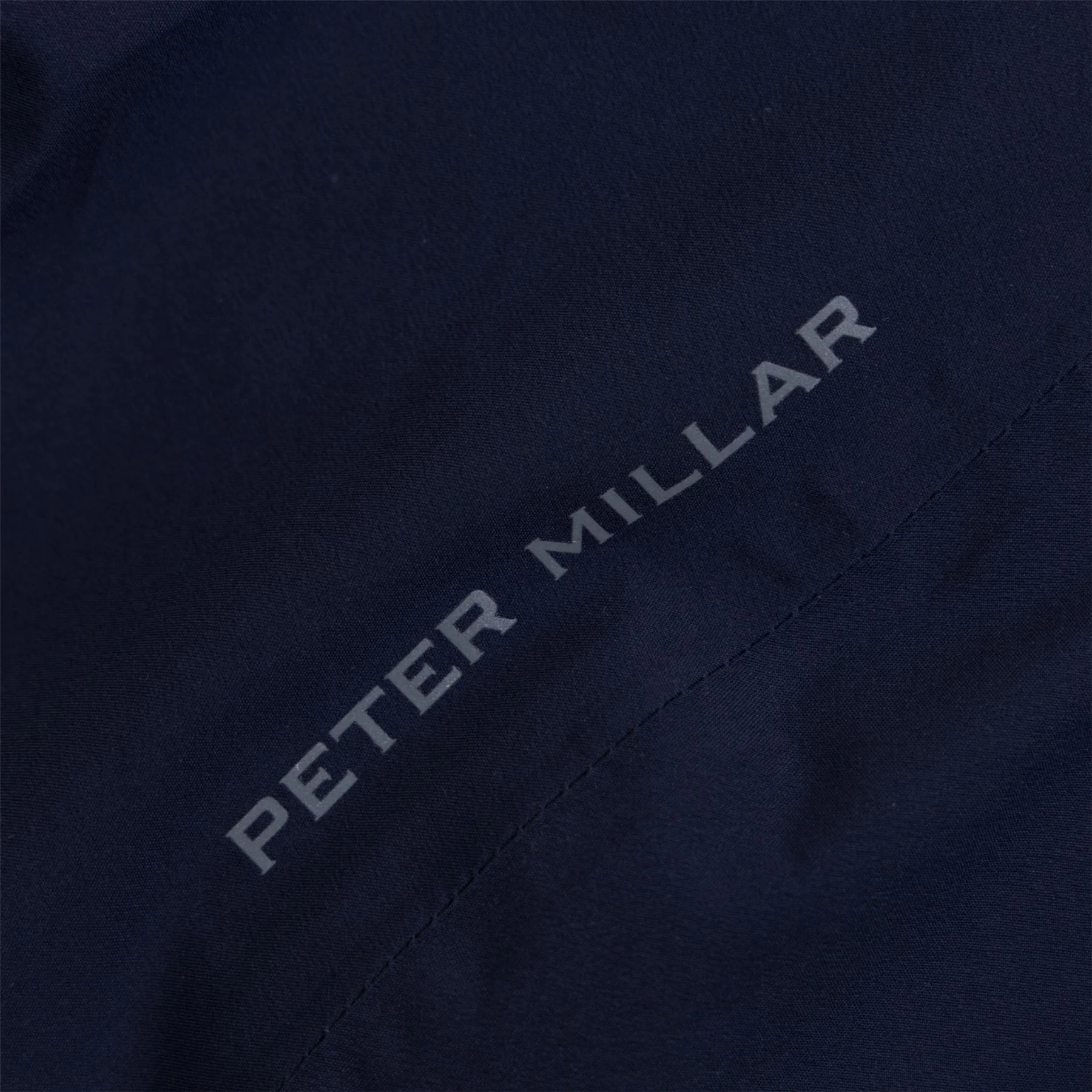 Shield Half Zip Rain Shell Classic Fit Waterproof Jacket Navy - Image 6